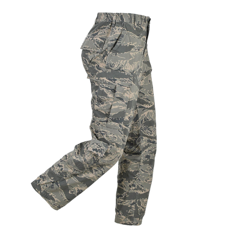 Pantalones de campo militar de EE. UU. Men Rip Stop Abu Digital Tiger Stripe Camo