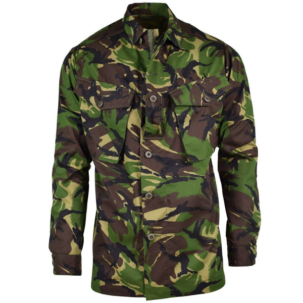 Combate militar del ejército británico original Camisa de chaqueta de campo DPM 95 Ligero nuevo