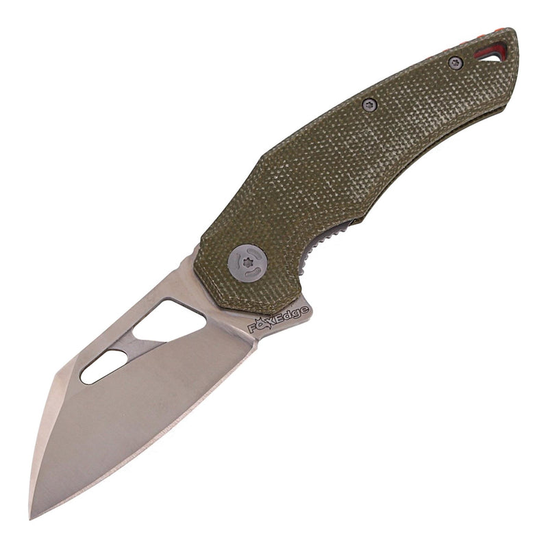 Fox Knives Artax Punte de bolsillo plegable Punto de caída de acero inoxidable UNI 8CR13MOV