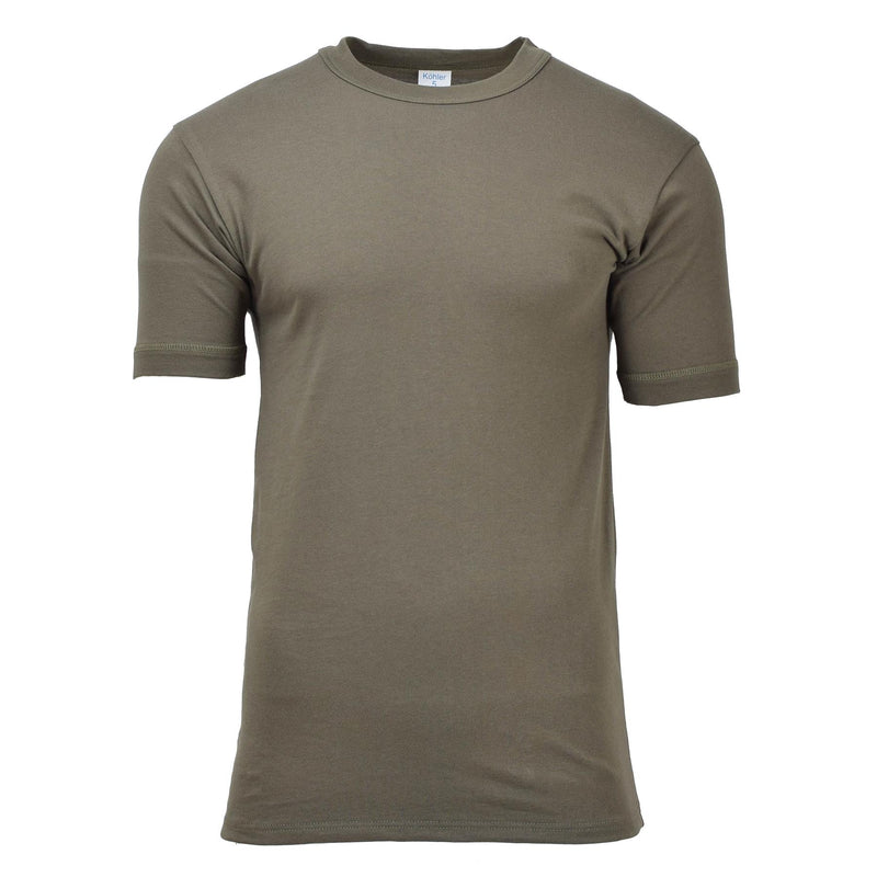 Camiseta del ejército Leo Kohler deportivo transpirable ropa interior de manga corta ligera