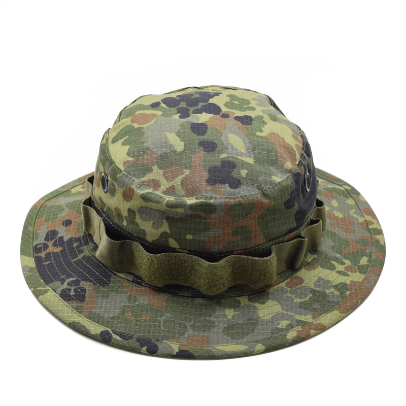 Marca tacgear estilo militar alemán boonie sombrero picado de camufla