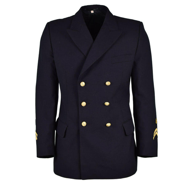 Chaqueta de vestimenta del ejército alemán original de la chaqueta marina oscura uniforme formal militar