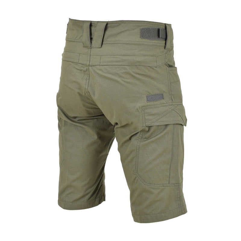 Marca MFH Pantalones cortos de estilo militar Bermudas Sturdy Cotton Ripstop Uniforme de oliva Nuevo