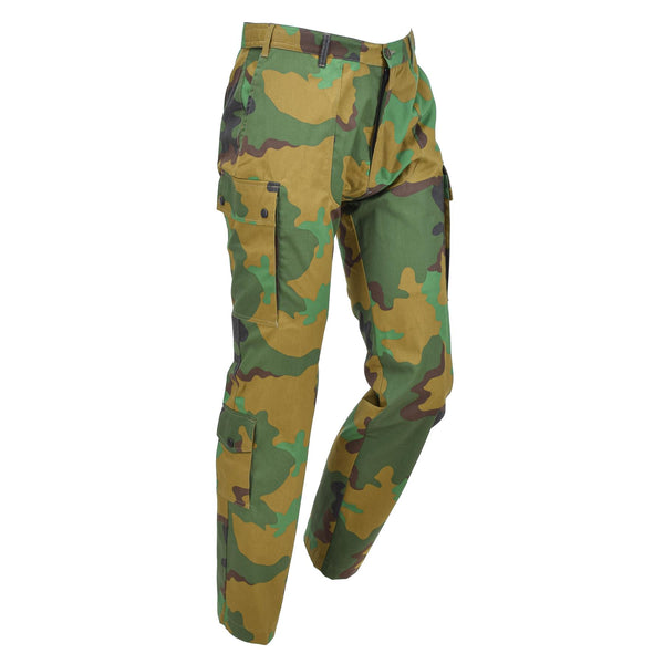 Pantalones tácticos militares holandeses genuinos pantalones de combate reforzados Jungle CAMO NUEVO