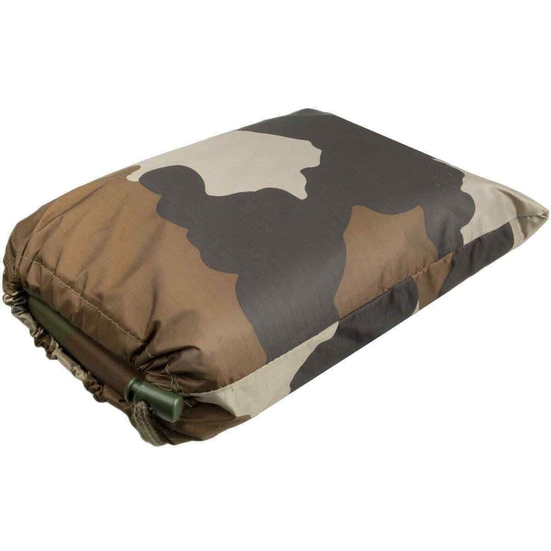 Raúrpora impermeable al estilo del ejército Ripstop Poncho Cape Military CCE Camuflage