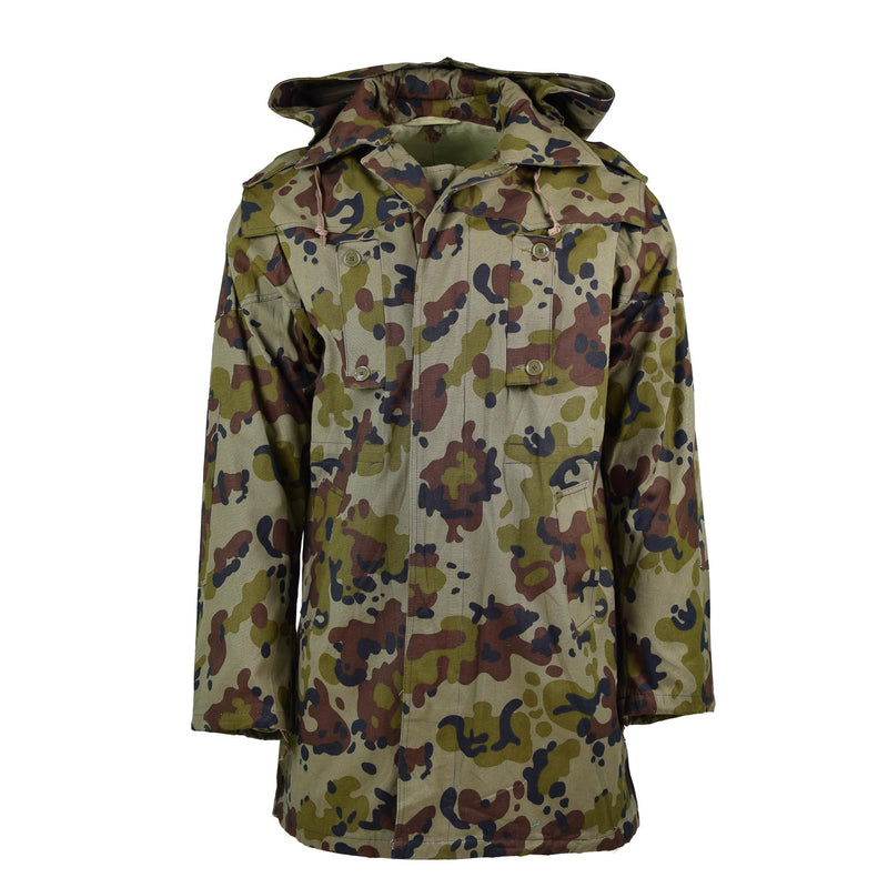 Ejército rumano genuino Parka M93 Combat Camo Leaf Bdu Jacket Militar