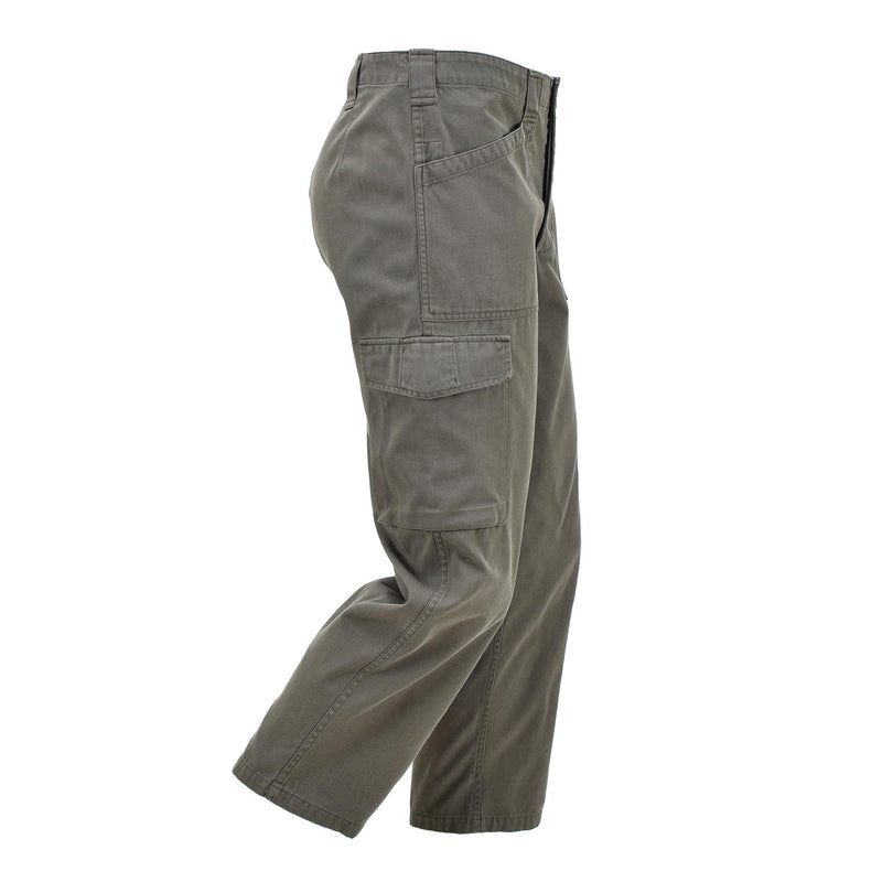 Pantalones genuinos del ejército austriaco M65 O.D Pantalones de campo de combate militar Olive Bdu