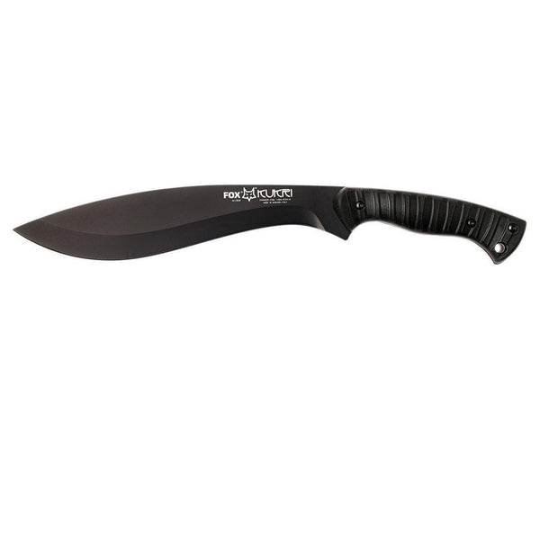 Marca Fox Knives Italia Kukri Machete Cuchero de cuchilla de cuchilla fija de acero inoxidable