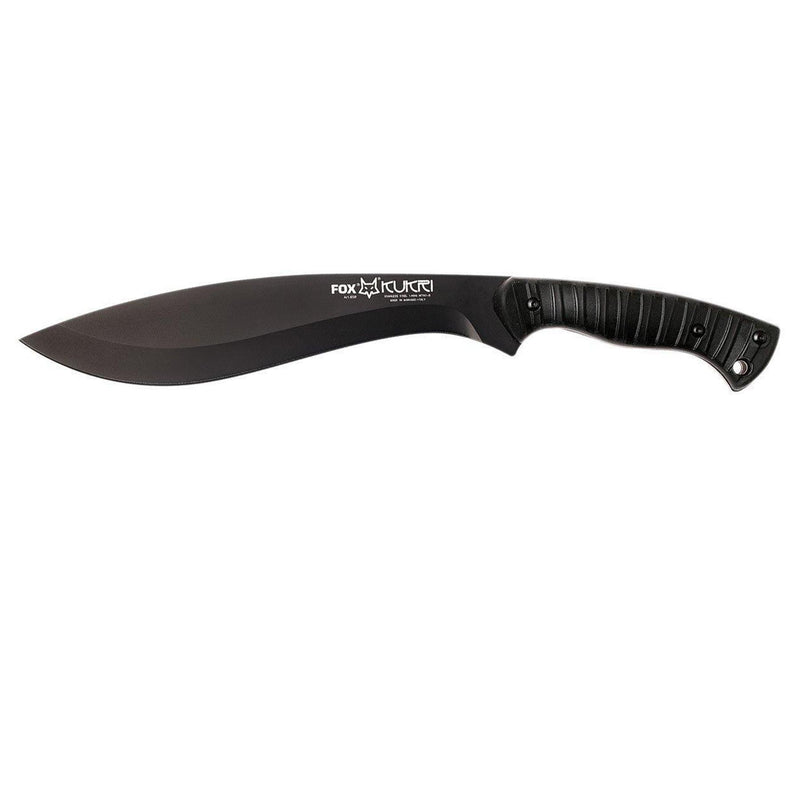 Marca Fox Knives Italia Kukri Machete Cuchero de cuchilla de cuchilla fija de acero inoxidable