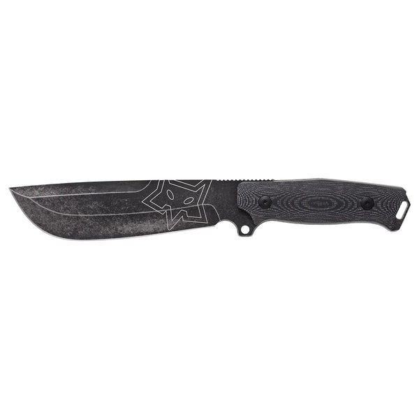 Fox Knives Fox Native Bushcraft FX-611 cuchillo fijo de cuchillo de acero inoxidable D2