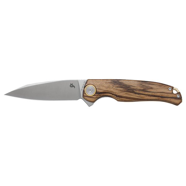 Fox Knives argus plegable de bolsillo de bolsillo Punto de caída 59-61 HRC Acero inoxidable D2