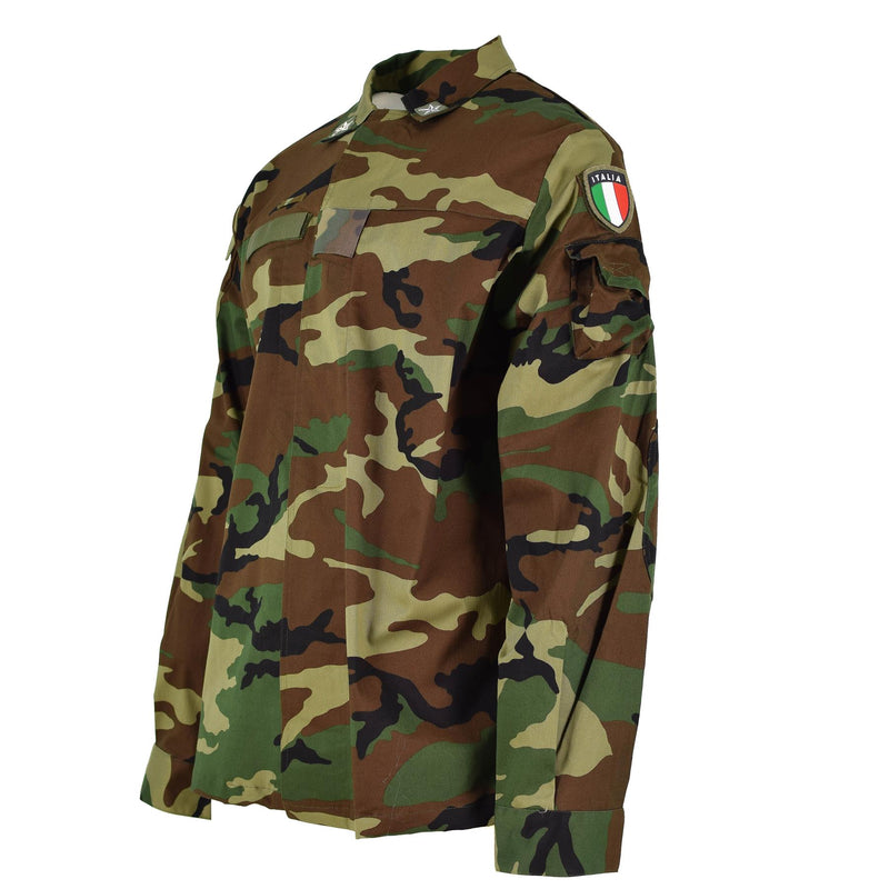 Chaqueta de combate militar de Italia original Italia de combate liviano Camufaporito Ejército Surfplus nuevo