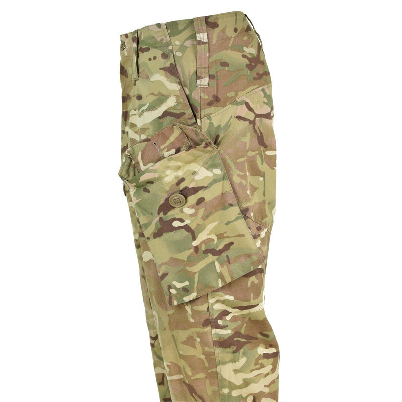 Pantalones del ejército británico genuino Combate Militar MTP Cargo de campo Pantalones templados