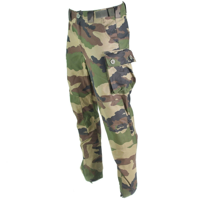 Pantalones de combate del ejército francés genuino Felin CCE Camo Ripstop T4 Pantalones Nuevos