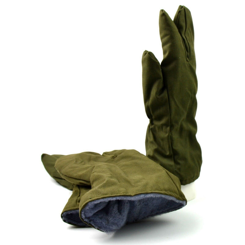 Guantes de guantes de invierno del ejército checo original. Mittens de activación militar checa