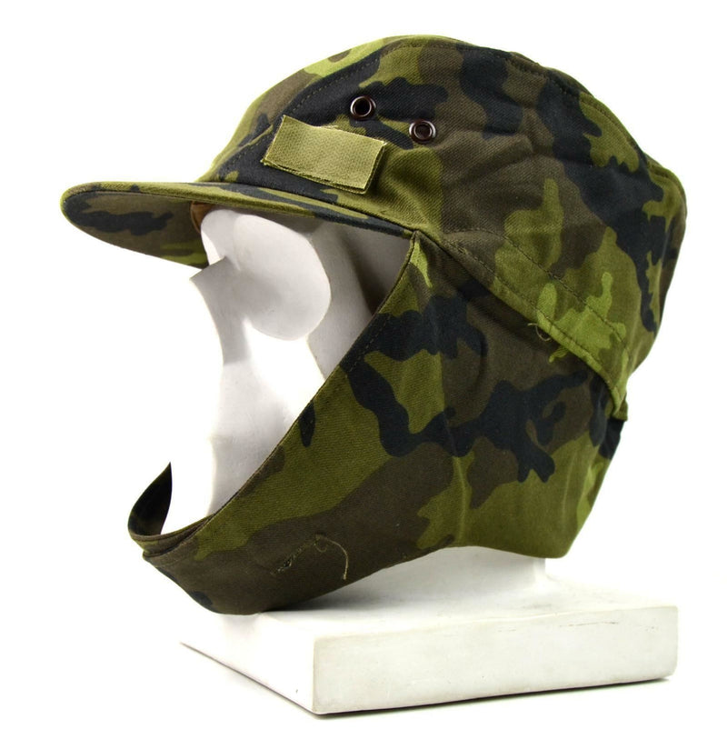 Capítulo militar del ejército checo original M 95 CAMO CZ CARCELA Combate Hat bosque NUEVO