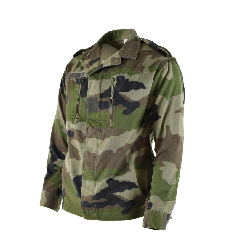 Genuino ejército francés f2 f2 chaqueta de combate fatiga ce camo problema militar excedente