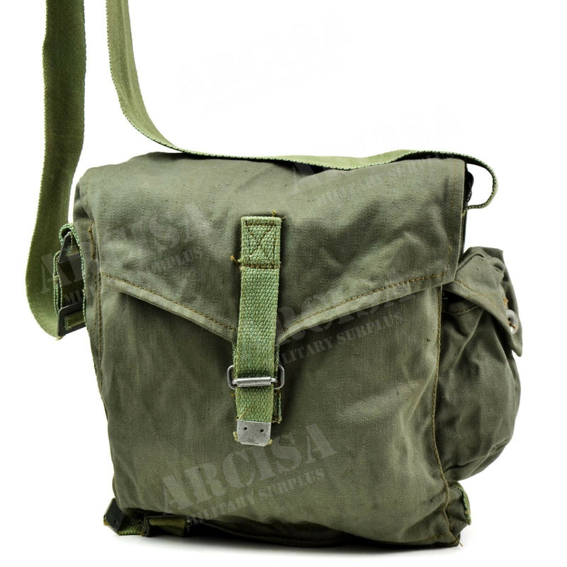 Máscara de gas de la era militar polacas genuinas polacas OM-14 Carrying Bag Shoulder Pouch