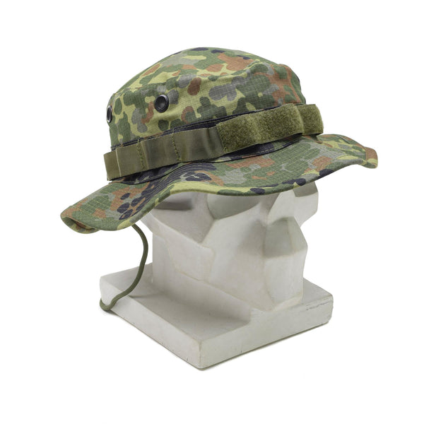 Marca tacgear estilo militar alemán boonie sombrero picado de camufla