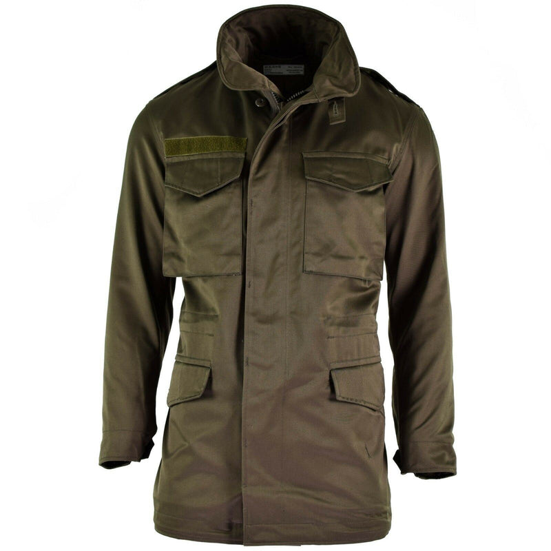 Combate del ejército austriaco original M65 Jacket Od Military Olive Drab Parka Combat nuevo