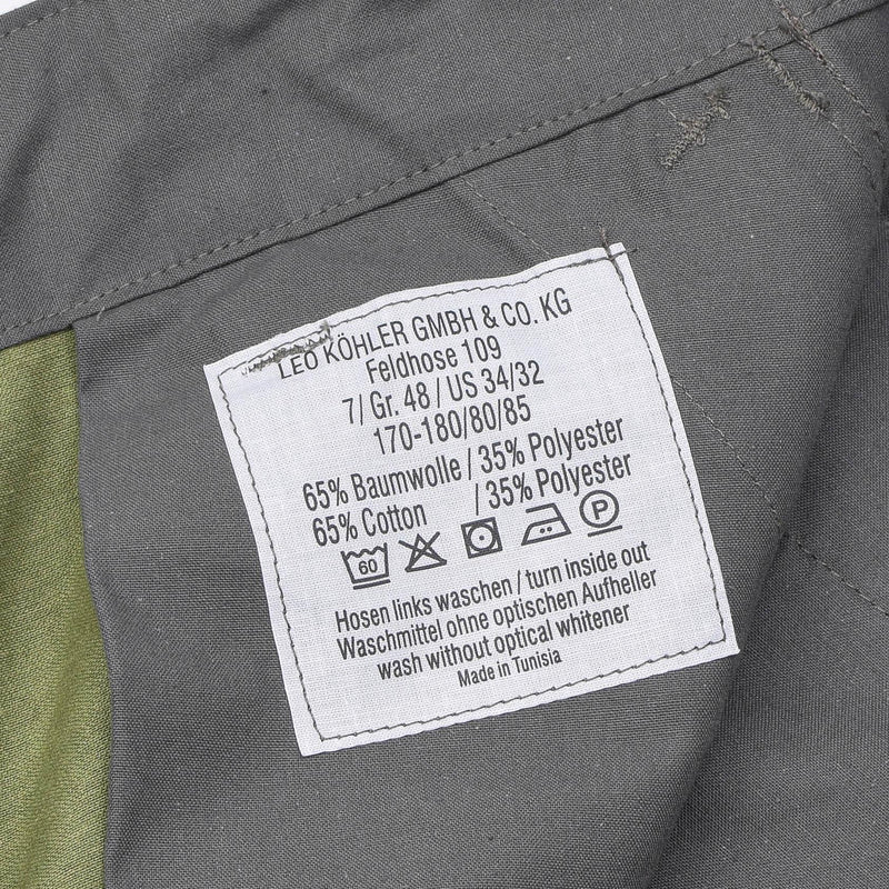 Leo Kohler Bdu Pants Bundeswehr Flecktarn CAMO Field Tactical Paintball pantalones