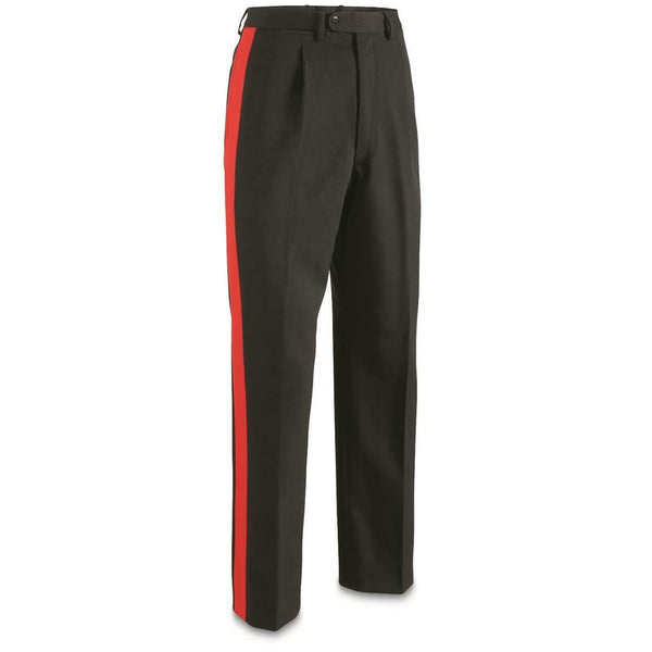 Pantalones de vestimenta de la policía italiana original Pantalones negros NUEVOS