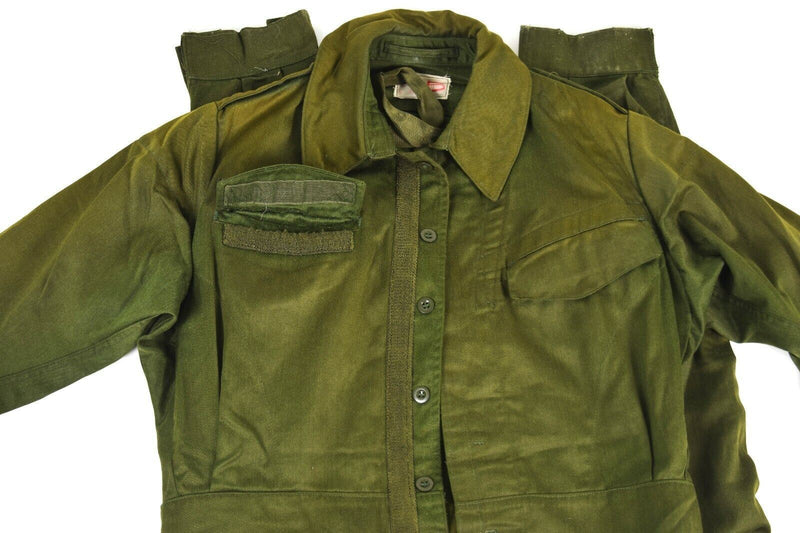 Genuino petrolero del ejército belga Traje de traje general Olive OD