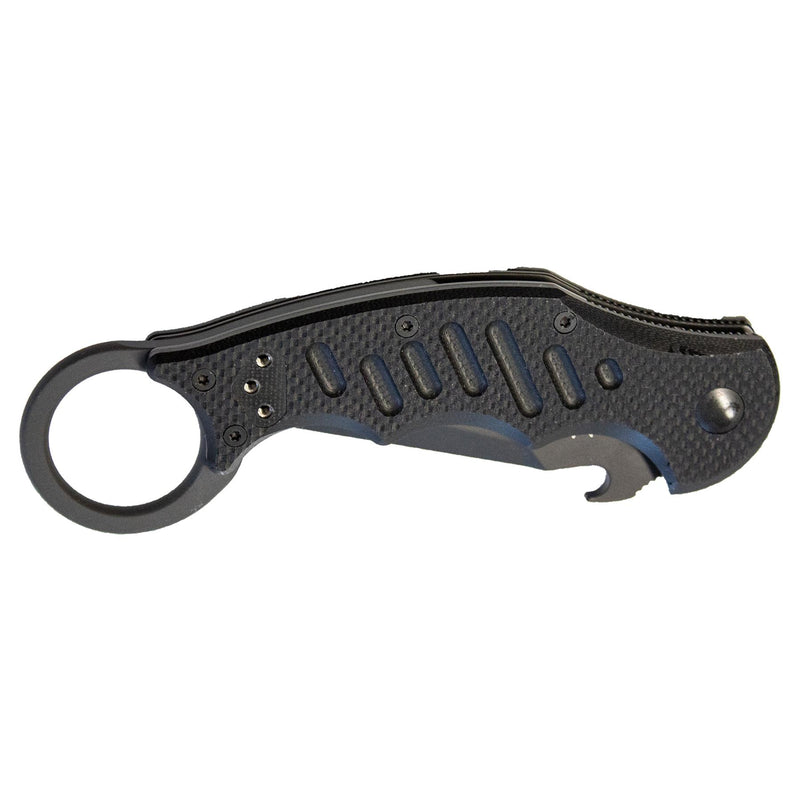 Fox Knives the Dart Tanto Bockil Sifa de acero inoxidable N690CO Negro Idroglider