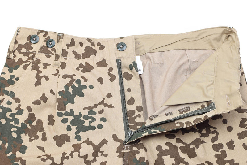 Pantalones de carga de campo de estilo militar alemán 3 colores CAMO TROPICAL BDU Pantalones NUEVOS