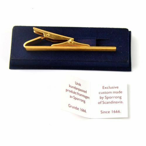 Escandinavia original de la marca Sporrong Tie Clip Sweden Army Air Forces Uniform