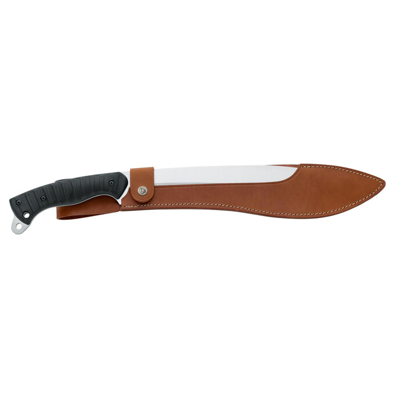 Fox Knives Pathfinder Machete 4116 X50CRMOV15 Herramienta múltiple de acero de acero para acampar múltiples