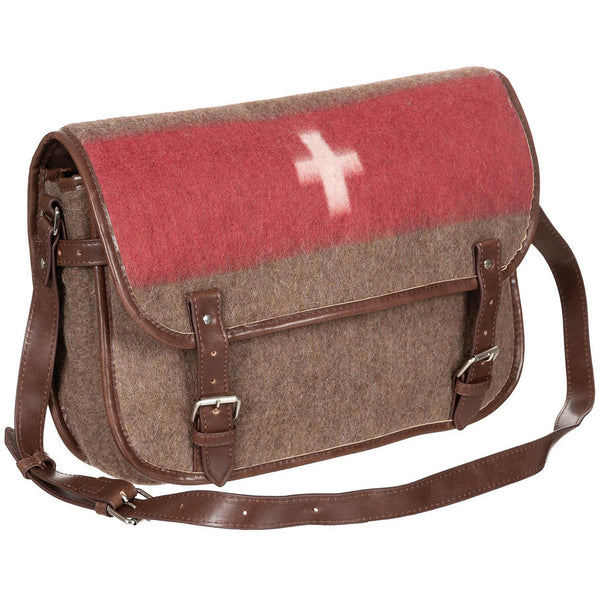 Bolso de lana de hombro Vintage First Aid Medic Paramedic Purse Reproduction