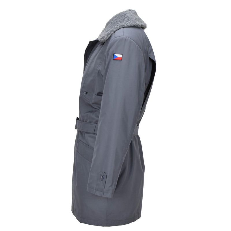 Checar checa original M85 Chaqueta de campo estilo parka de invierno gris lineal