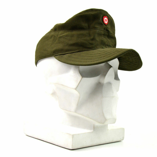 Capítulo de campo militar del ejército austriaco original Austria Combat Hat Olive Drab O.D Nuevo