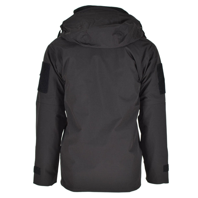 Mil-Tec Brand Parka W Liner de invierno Cálculo Black Chaqueta tibia Hombres impermeables Gear Rain Gear