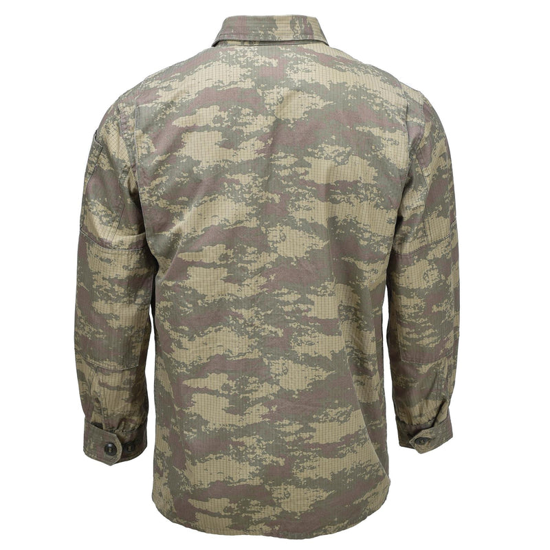 Camisas militares turcas originales Ripstop táctico liviano táctico desierto camuflaje