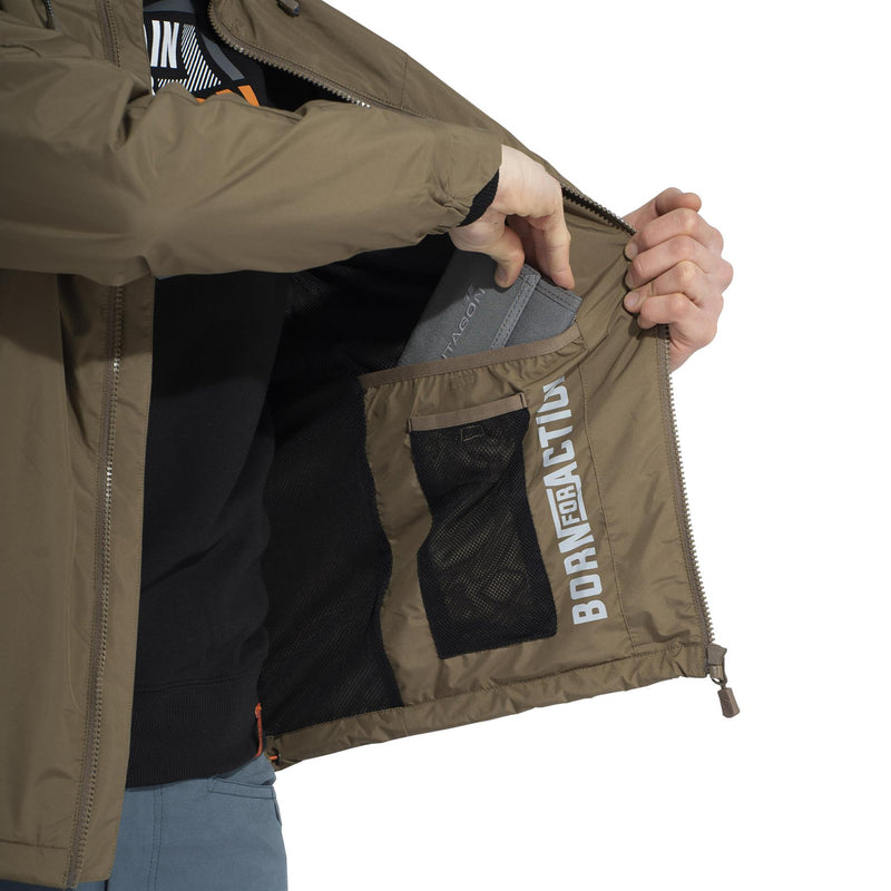 Pentagon Anemos Windbreaker Jacket Finamiento de malla a prueba de viento encapuchado de peso ligero