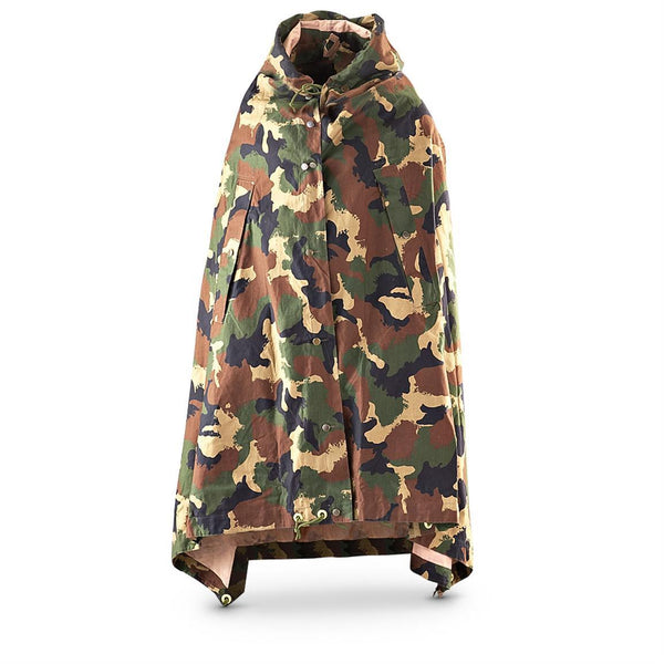 Refugio original del ejército Half Poncho Camo Military Waterproof 165 x 255 cm Surplus