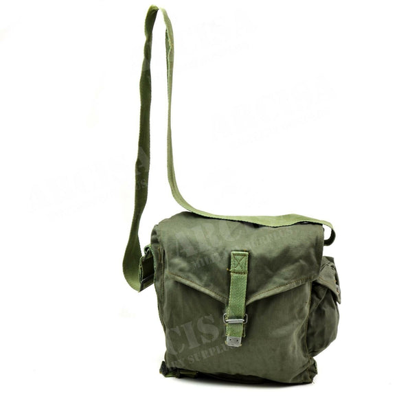 Máscara de gas de la era militar polacas genuinas polacas OM-14 Carrying Bag Shoulder Pouch