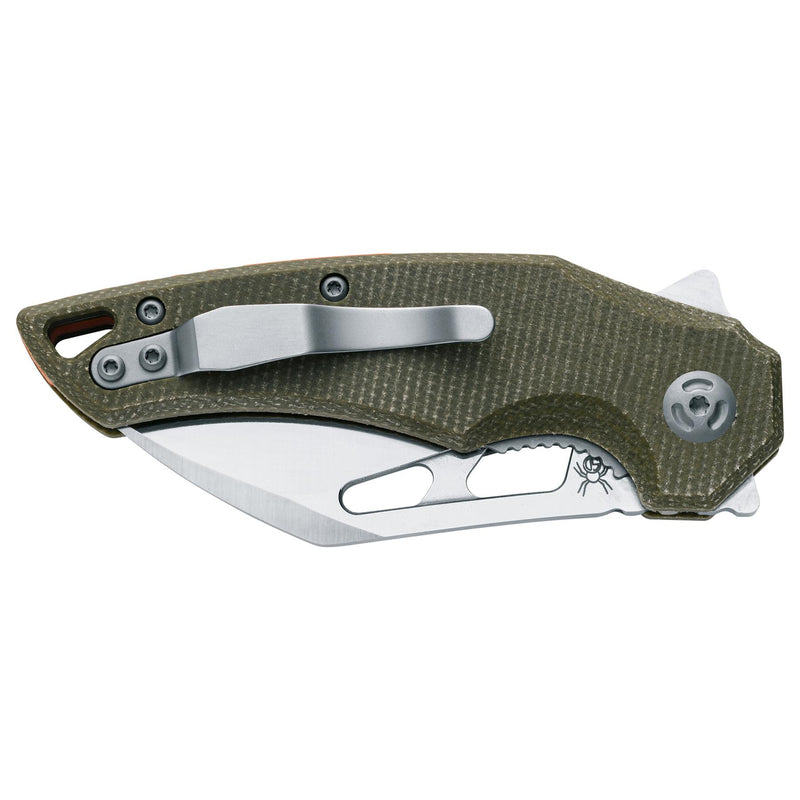 Fox Knives Artax Punte de bolsillo plegable Punto de caída de acero inoxidable UNI 8CR13MOV