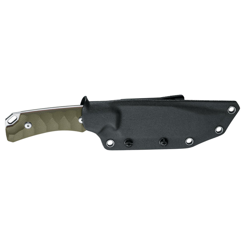 Fox Knives Lynx BF-756 OD Cuchillo de cuchilla fija de cuchilla de acero inoxidable D2 G10 Mango