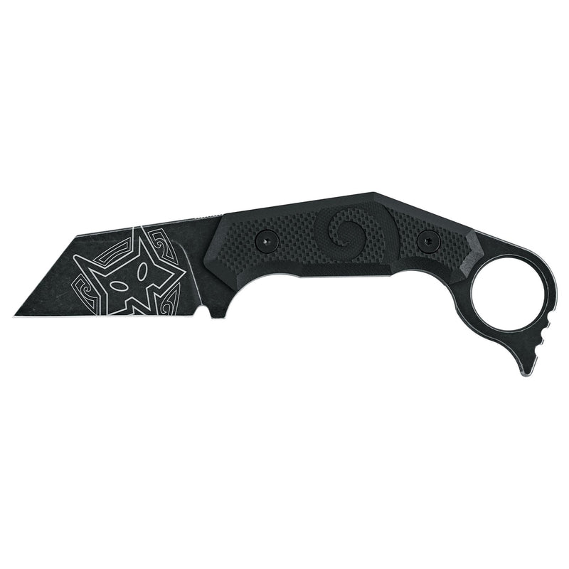 Fox Knives FX-652 TOA Combate de cuchilla de acero táctico táctico táctico táctico