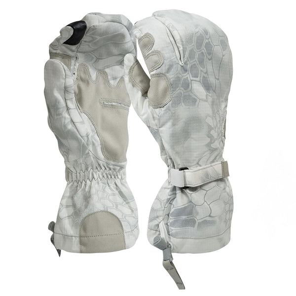 Original del ejército de EE. UU. CAMO WHITE CAMO Cálido Guantes de invierno