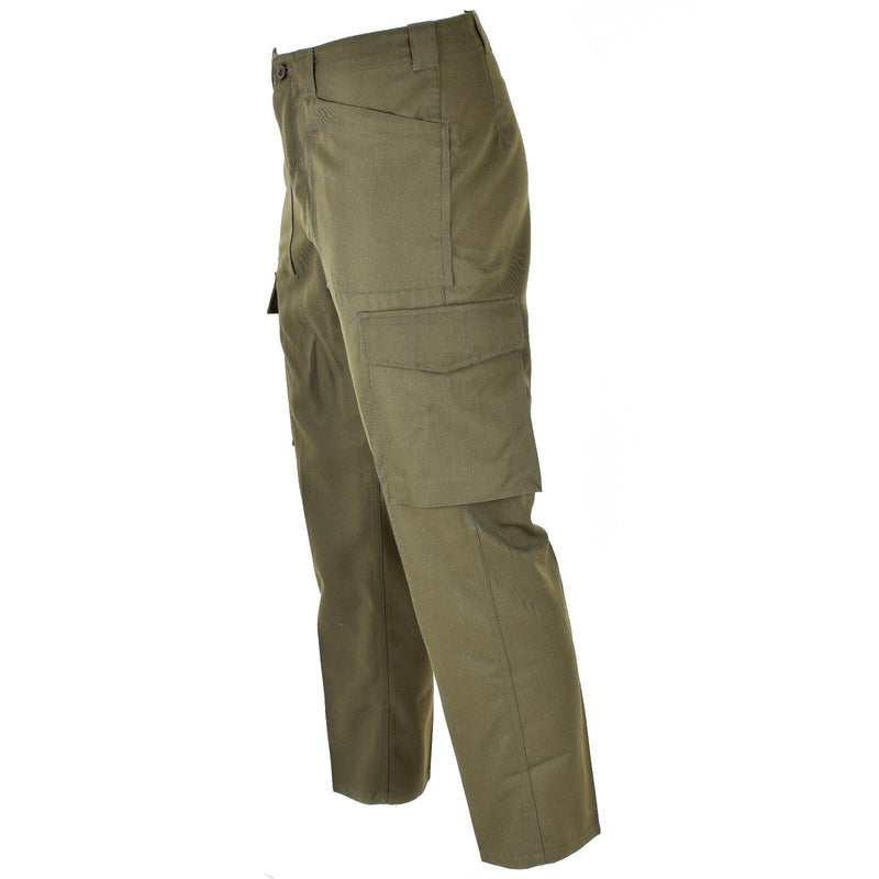 Pantalones genuinos del ejército austriaco M65 O.D Pantalones de campo de combate militar Olive Bdu