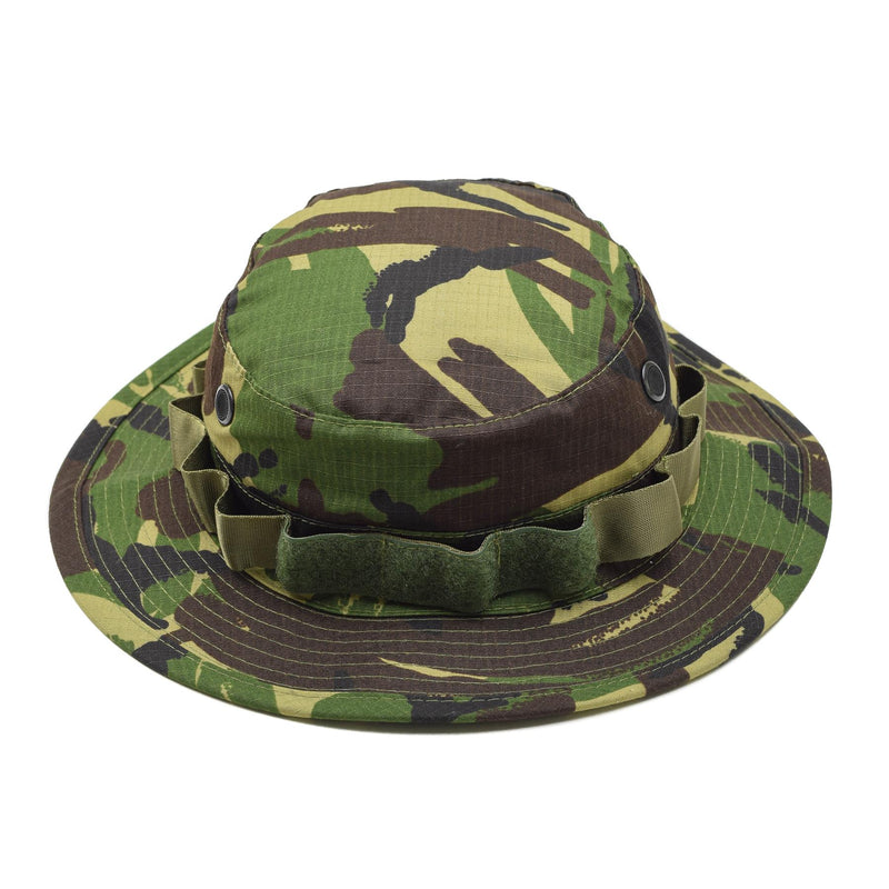 Tacgear Brand Boonie Hat British Army Style DPM Ripstop Bdu Wide Brim Ventor de ventilación