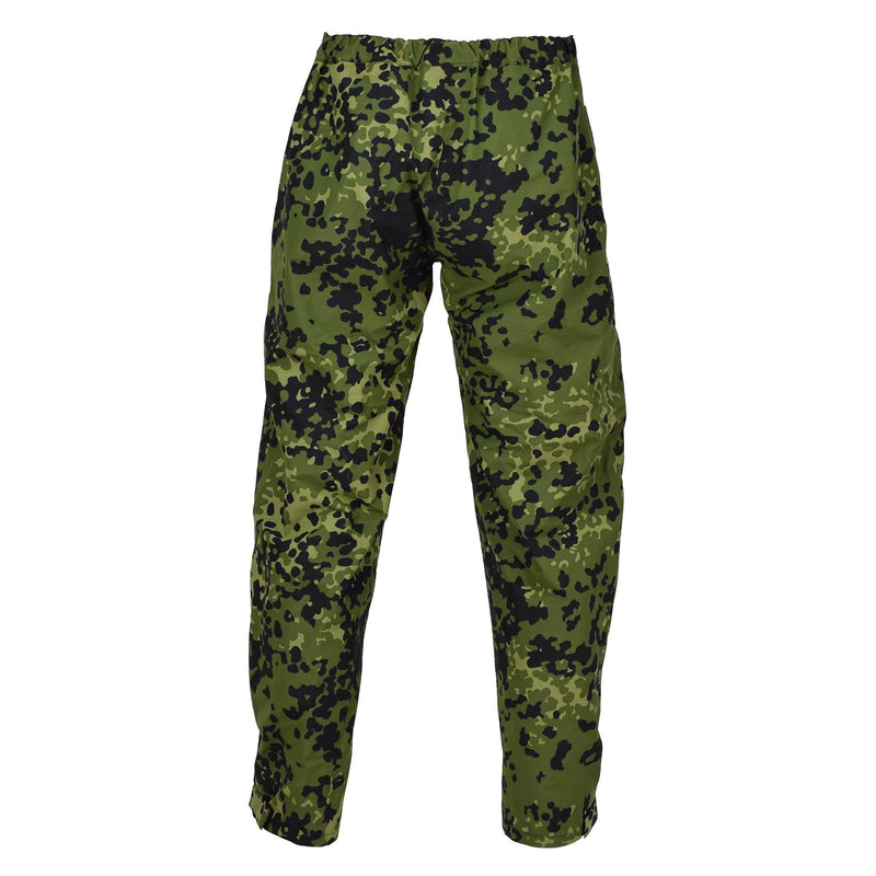 Pantalones de lluvia de camuflaje M84 de camuflaje original Danés