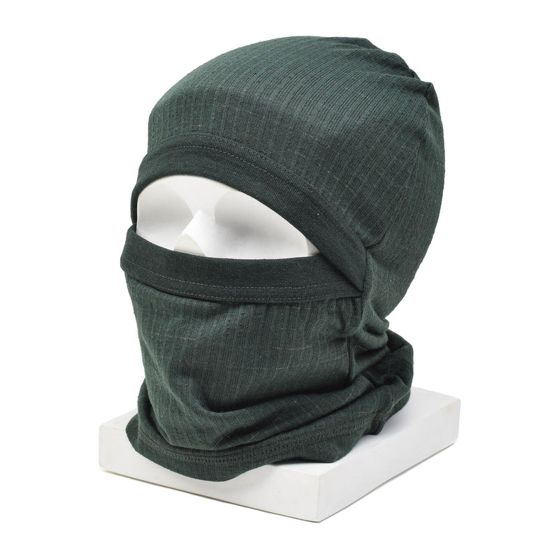 Original del ejército danés Olive Balaclava Fire Retardante Fachewight Face Mask New New