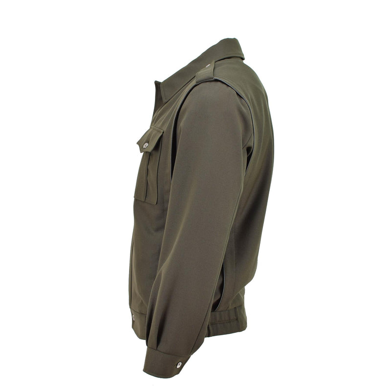 Tropas de campo de blusa militar checa original Ejército casual Olive Bluson NUEVO