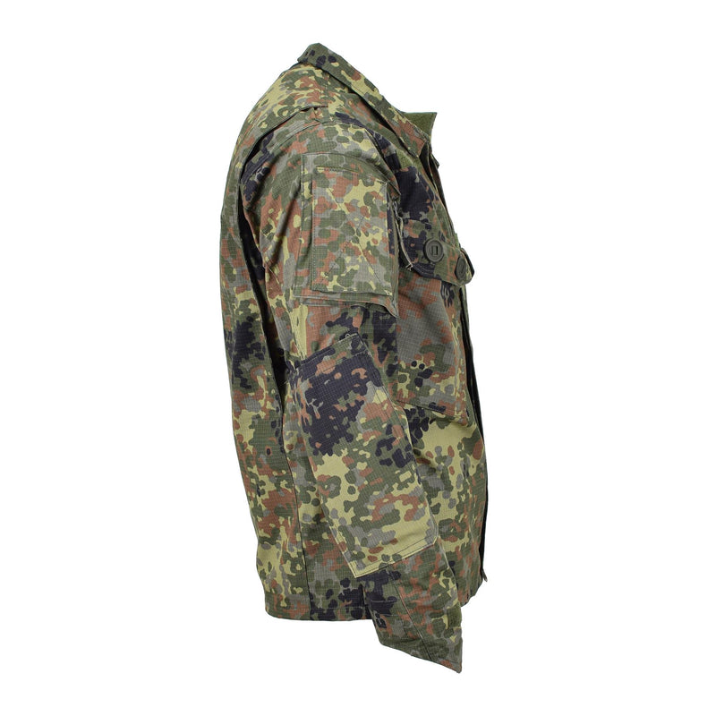 Tacgear Brand Alemán Jaqueta de campo de estilo del ejército alemán Flecktran Camisas tácticas