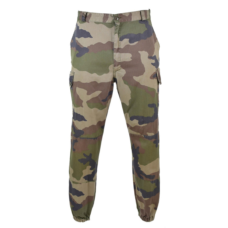 Pantalones de combate del ejército francés genuino F2 CCE CAMO CARGO CARGO CAMPO DE CAMPO